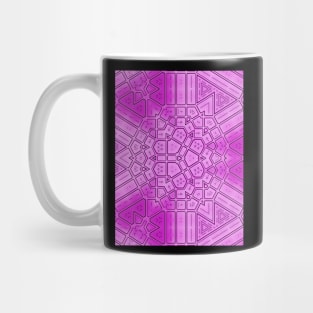 Pink omni directional keyboard Mug